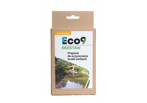 Bakterie do oczyszczania oczek wodnych i stawów z rybami Eco9 EKOSTAW.