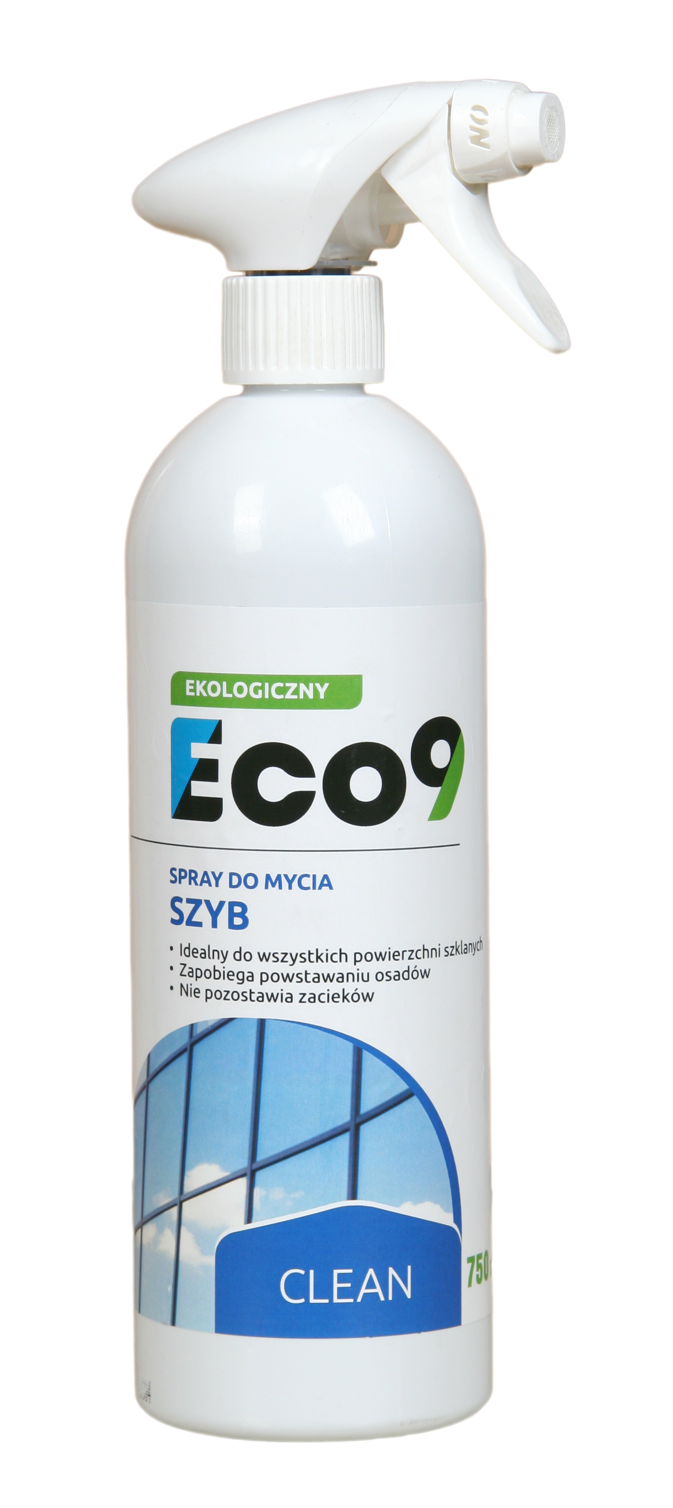 Ekologiczny preparat do mycia szyb Eco9 CLEAN