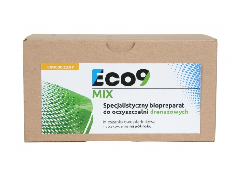 Eco9 MIX 1KG - Bakterie w saszetkach na 6 miesięcy