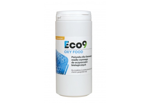 Eco9 OXY FOOD bakterie do oczyszczalni tlenowych Eco9 OXY FOOD Wzmocnienie osadu czynnego