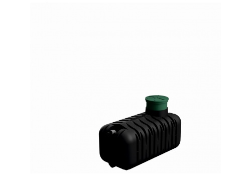 Zbiornik HABA Rain 2850l czarny płaski