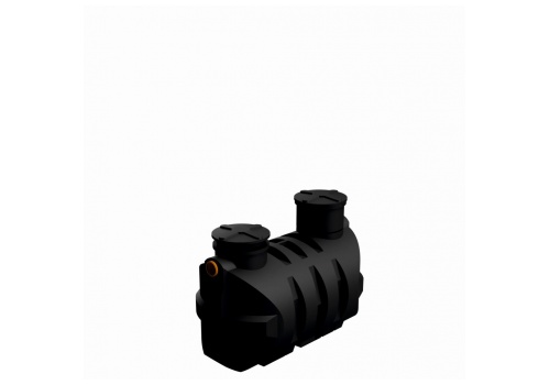Zbiornik HABA Rain 3000l M czarny