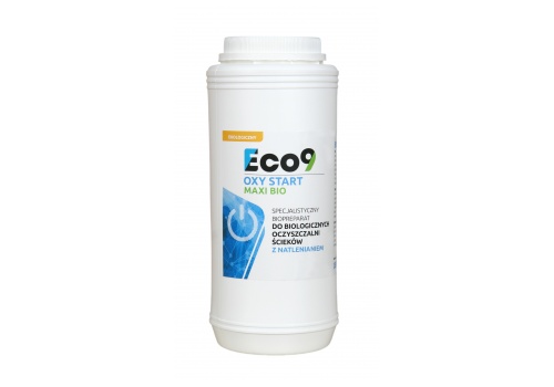 Eco9 OXY START MAXI BIO - Rozruch oczyszczalni tlenowych