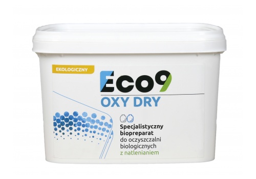 Eco9 OXY DRY - Bakterie do oczyszczalni tlenowych NA ROK