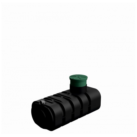 Zbiornik HABA Rain 2400l czarny płaski