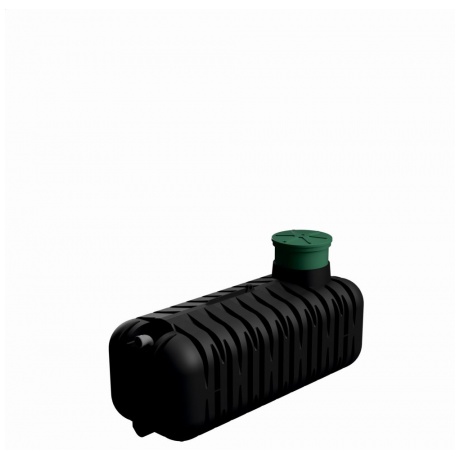 Zbiornik HABA Rain 3500l czarny płaski