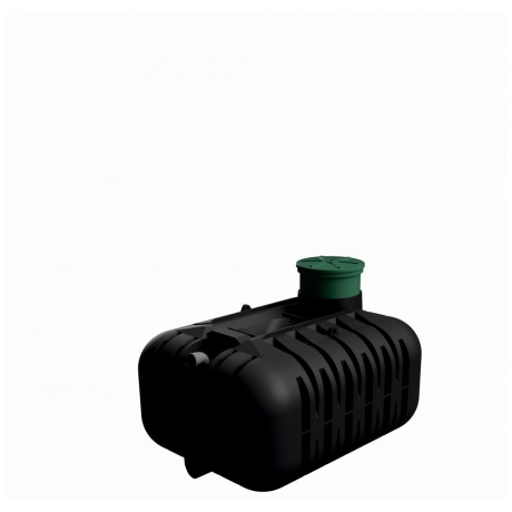 Zbiornik HABA Rain 4500l czarny płaski
