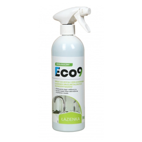 Eco9 ŁAZIENKA - Ekologiczny płyn do mycia i odkamieniania wszystkich powierzchni
