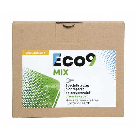 Eco9 MIX 2KG - Bakterie w saszetkach na cały rok